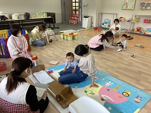 育児ほっと相談室の様子