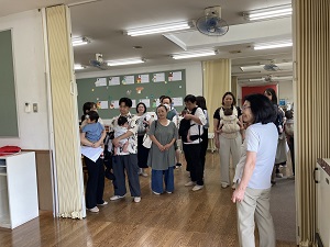 園見学の様子(ながせ幼稚園・保育園)