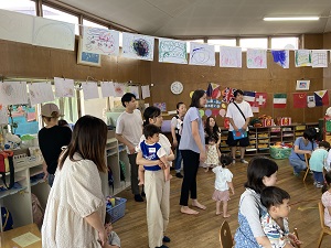 園見学の様子(愛仕幼稚園)
