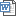 マイクロソフト ワードファイルのアイコン