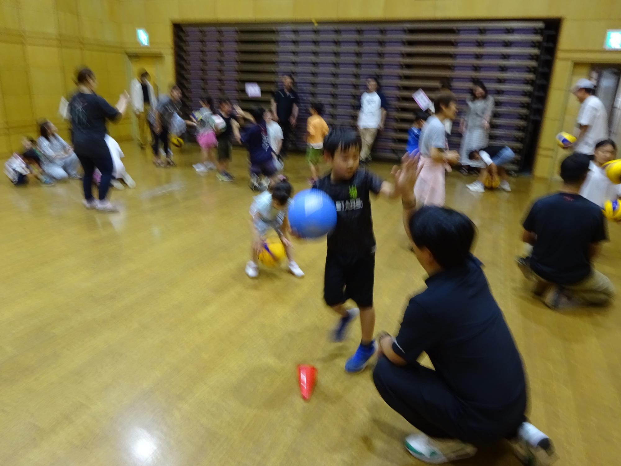 キッズチャレンジボール遊び3
