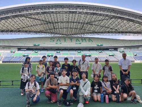 スタジアム集合写真