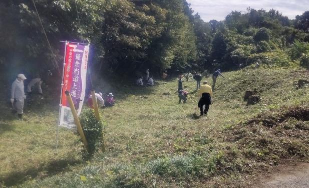 令和5年10月14日除草作業様子