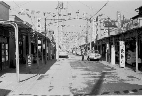 昭和44年長瀬銀座通り
